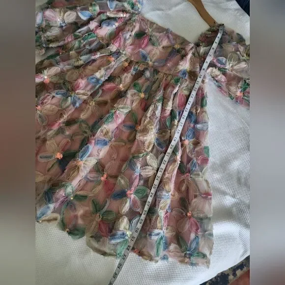 STORIA STACY SEQUIN BABYDOLL DRESS excellent condition - Picture 5 of 15